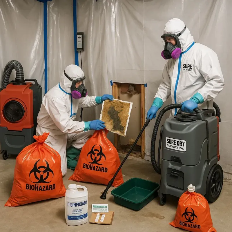 Contaminated Water Handling Protocols process in London, OH