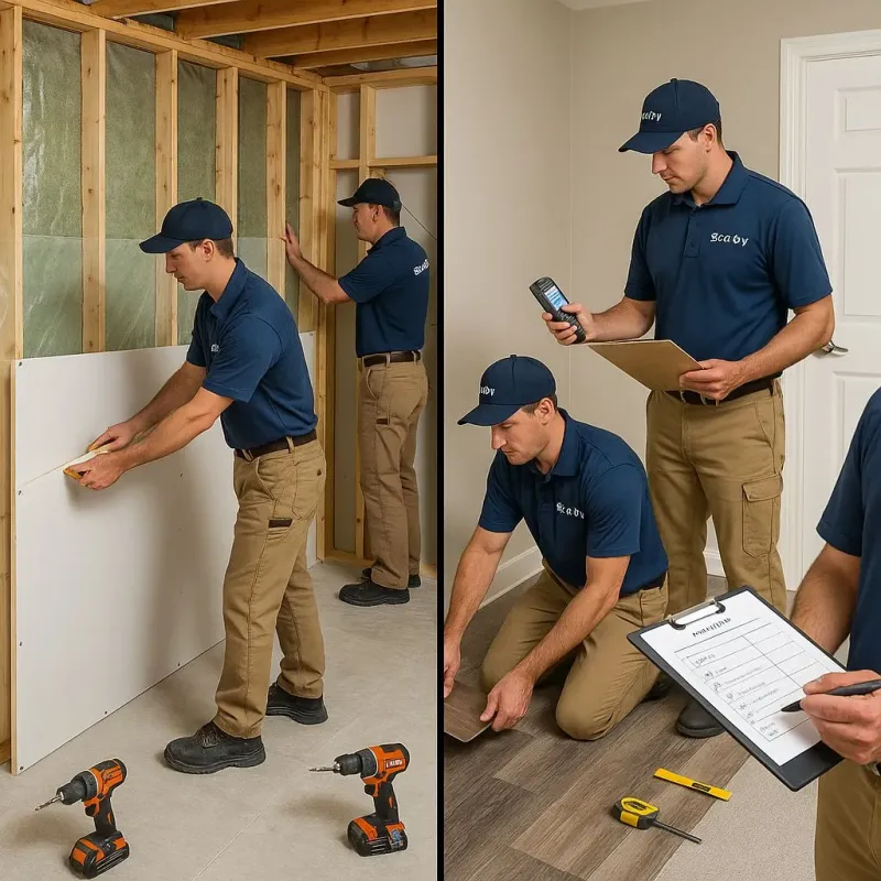 Repairs and Reconstruction process in London, OH